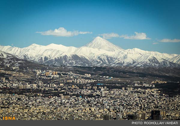 تصاویر: آسمان آبی تهران