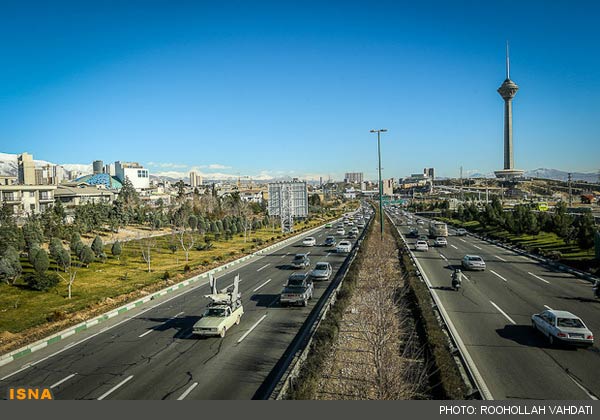 تصاویر: آسمان آبی تهران