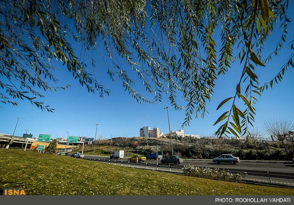 تصاویر: آسمان آبی تهران