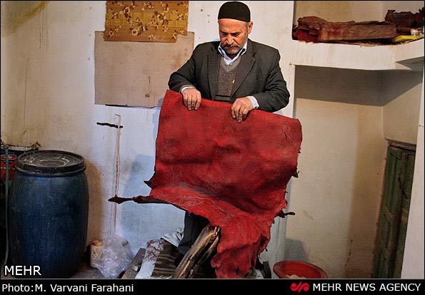 تصاویر: کارگاه ساخت گیوه