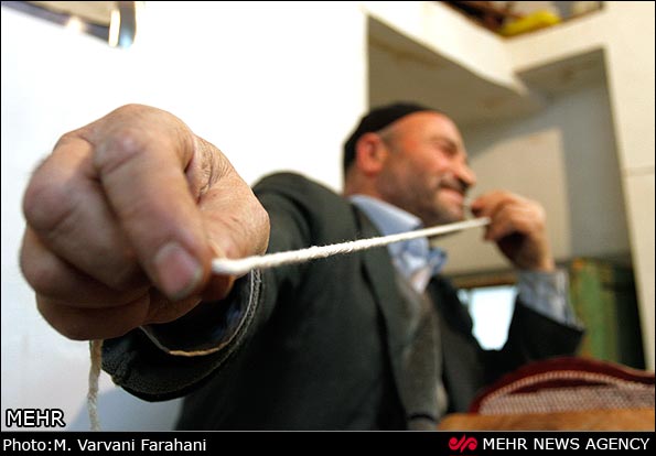 تصاویر: کارگاه ساخت گیوه