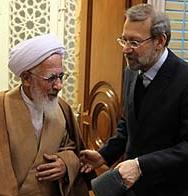 دیدار رئیس مجلس با مراجع عظام