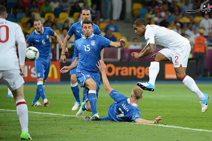 تصاویر: یورو 2012- ایتالیا و انگلیس