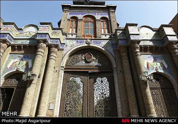 تصاویر: سردر باغ ملی