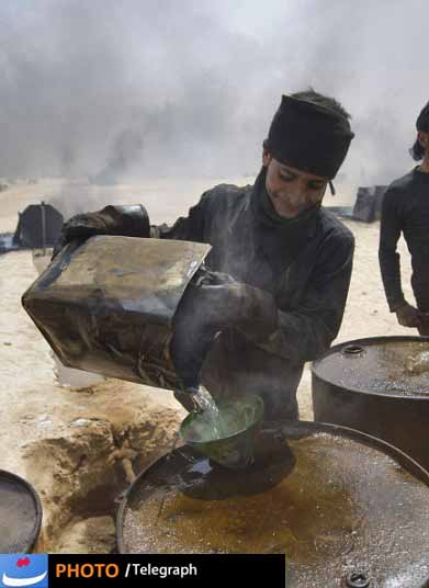 تصاویر: میادین نفتی سوریه
