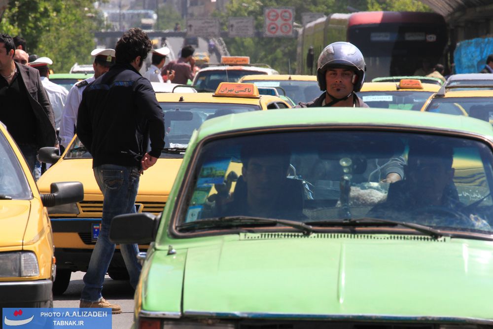 تصاویر: اوضاع نابسامان تاکسیها