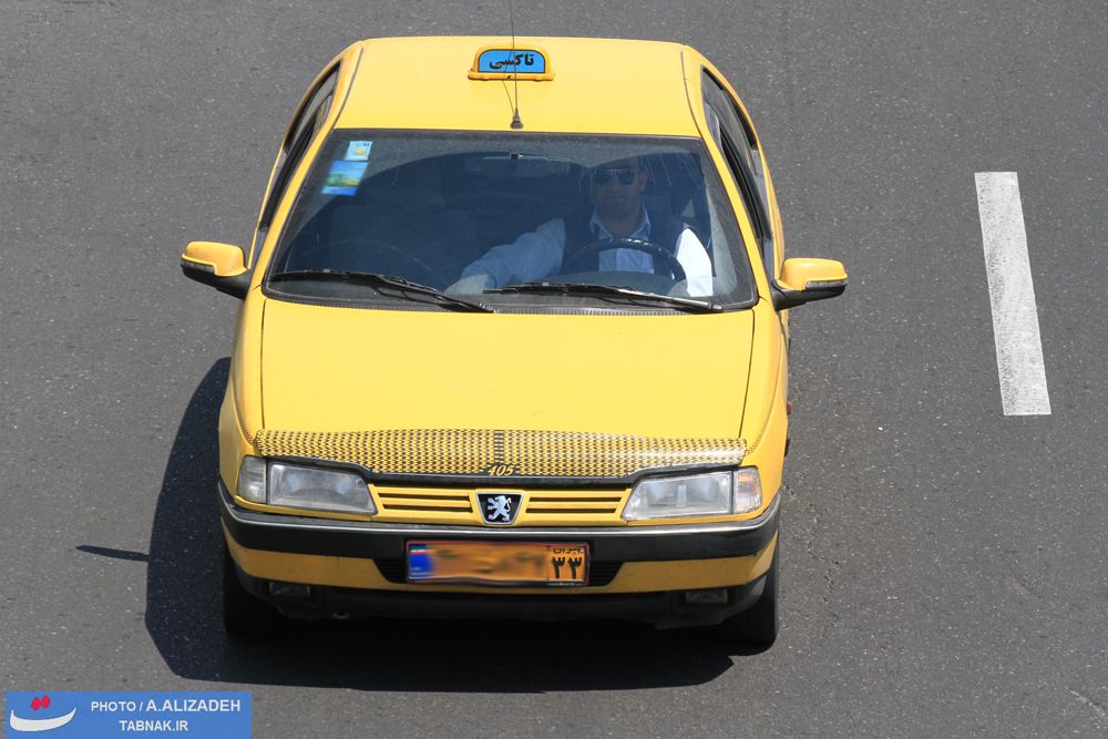 تصاویر: اوضاع نابسامان تاکسیها