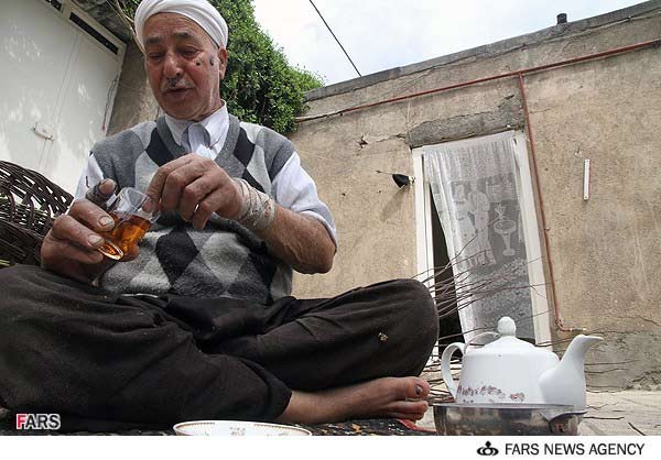 تصاویر: سبد بافی سنتی