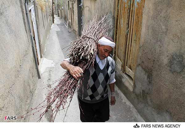 تصاویر: سبد بافی سنتی