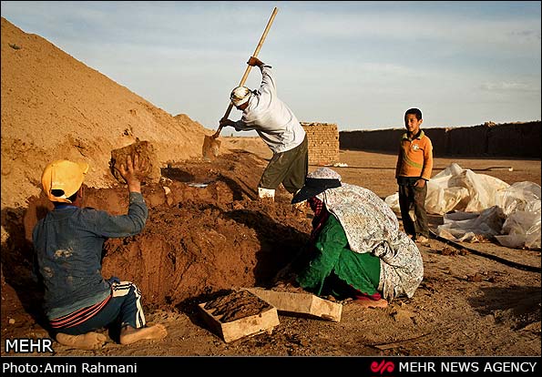 تصاویر:کوره آجر پزی