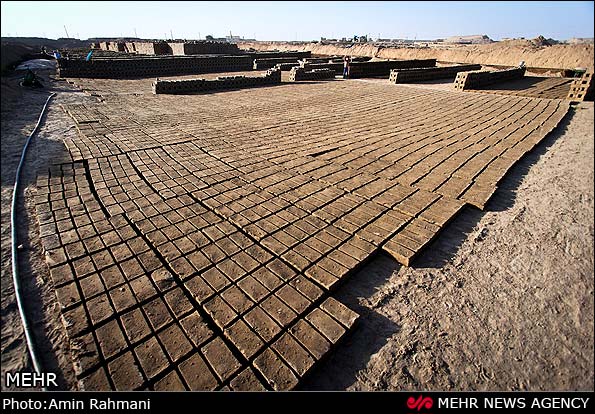 تصاویر:کوره آجر پزی