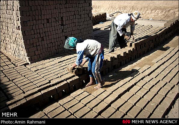 تصاویر:کوره آجر پزی