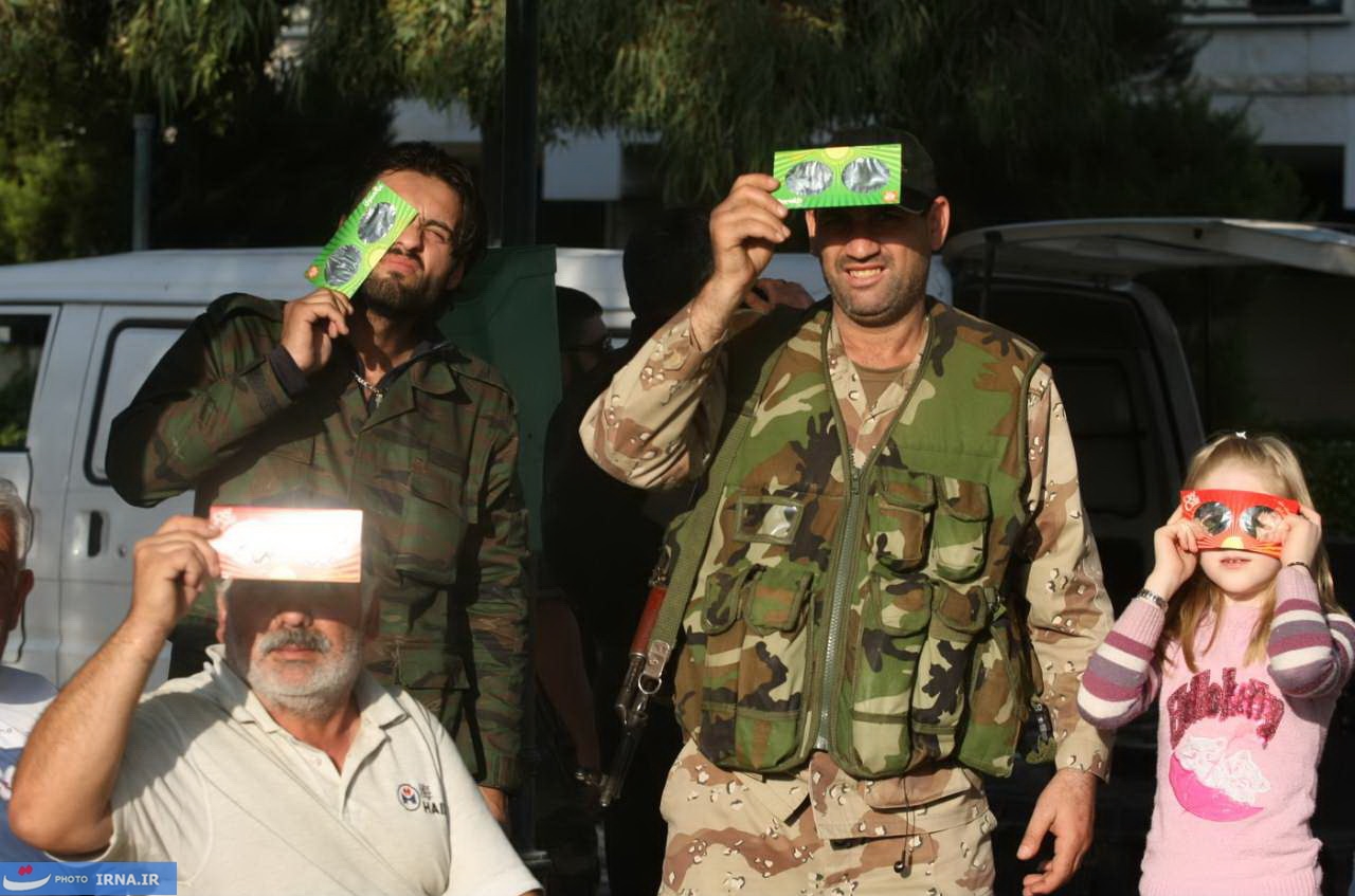 خورشید گرفتگی در سوریه