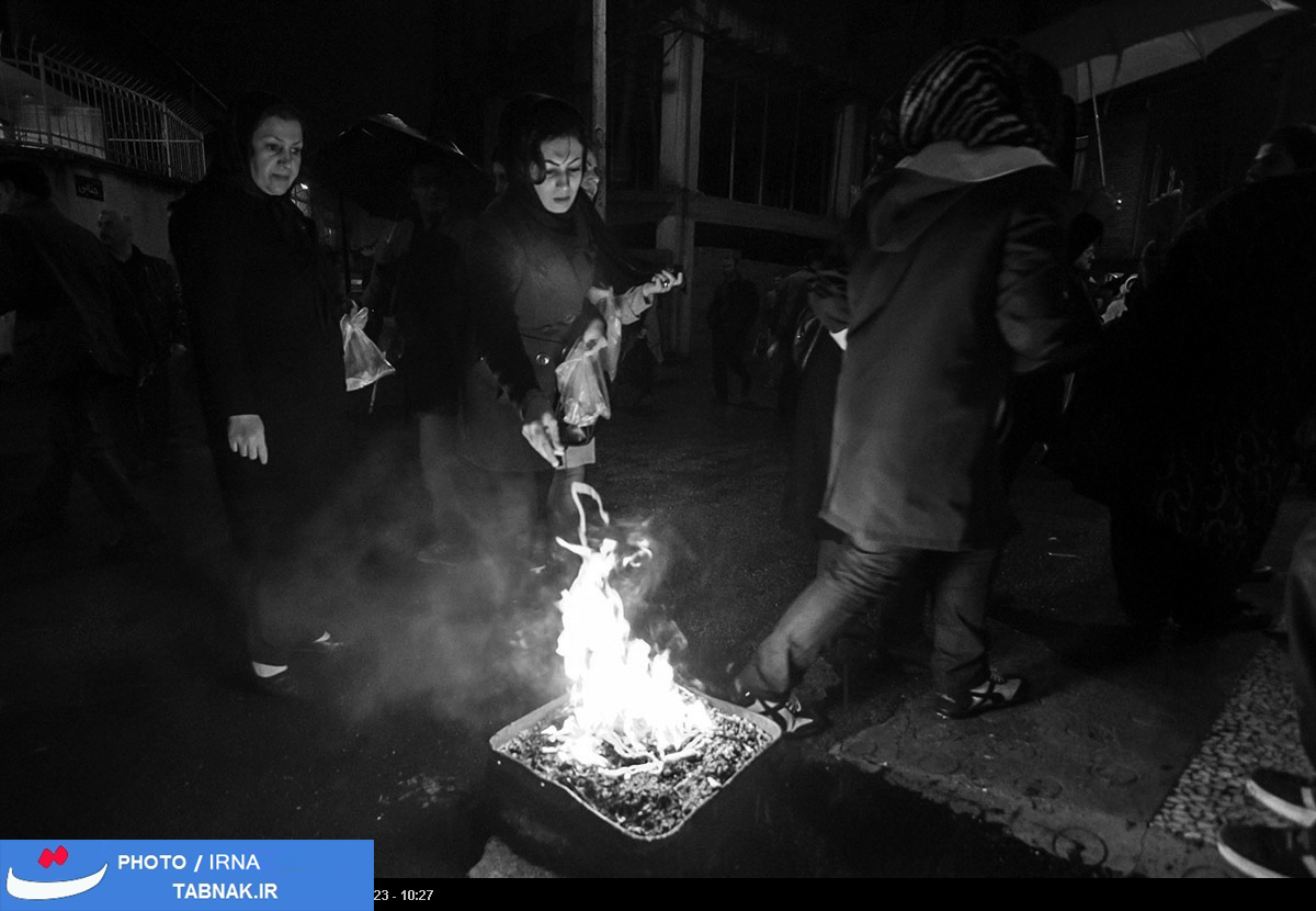 آیین چهل منبر در لاهیجان