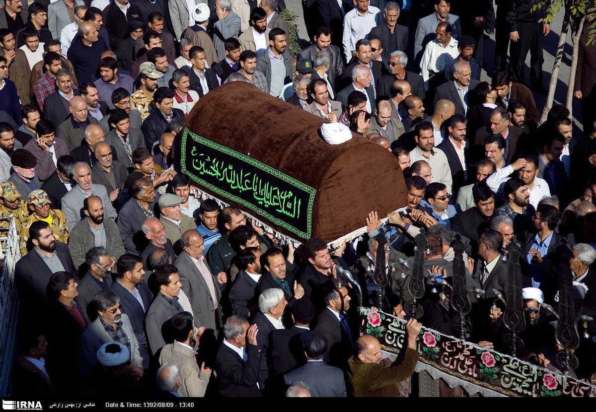 تشییع آیت الله جلیلی کرمانشاهی