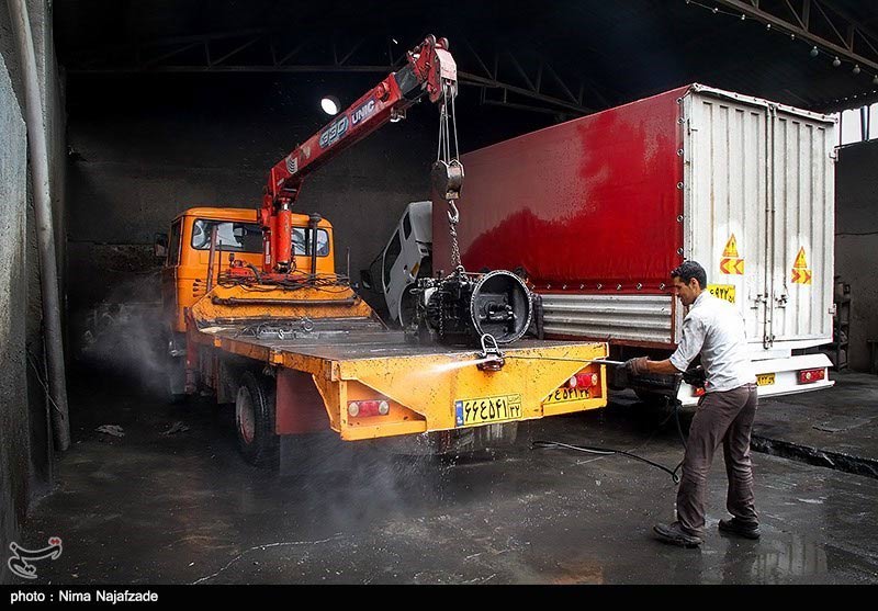 کارواش خودروهای سنگین