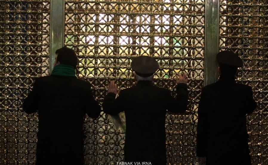 خطبه خوانی شام شهادت امام رضا(ع)