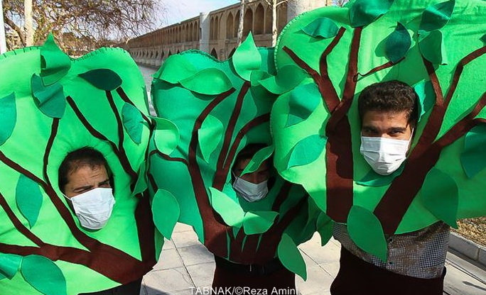 دوچرخه لبخند به آسمان در اصفهان