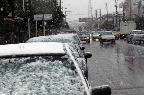بارش های زمستانی در شمال و شرق