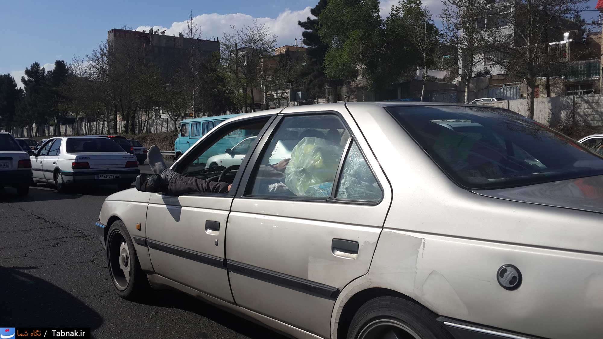 نگاه شما: رانندگی با یکپا