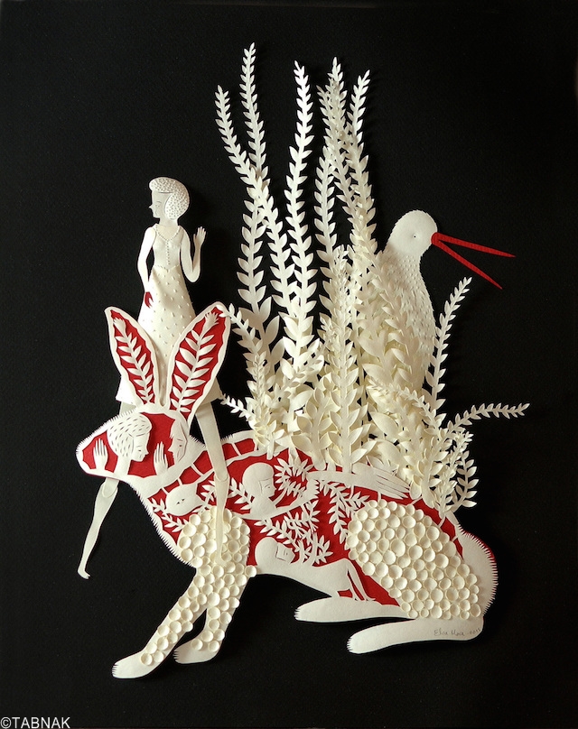 کاردستی سه بعدی و خلاقانه کاغذی