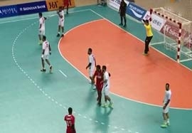 ناکامی هندبال ایران در مقابل عمان