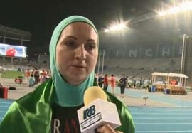 مصاحبه با لیلا رجبی بعد از کسب مدال نقره