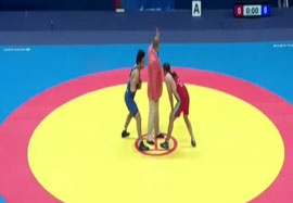 پیروزی اخلاقی مقابل نماینده قطر