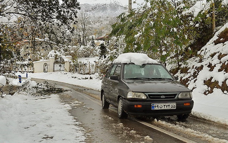 مازندران سفید پوش شد