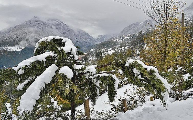 مازندران سفید پوش شد