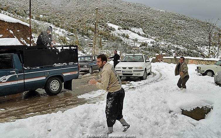 مازندران سفید پوش شد