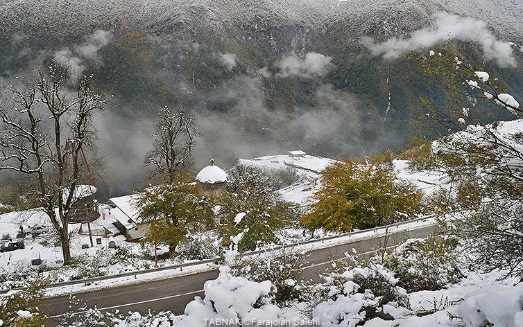مازندران سفید پوش شد