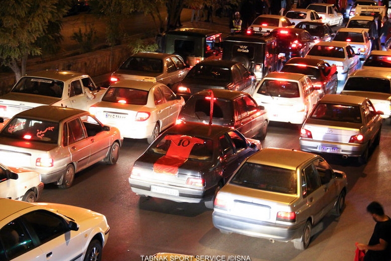 شادی پرسپولیسیهای سمنان!