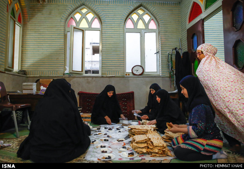 آیین معنوی اعتکاف در تهران