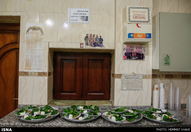 آیین معنوی اعتکاف در تهران