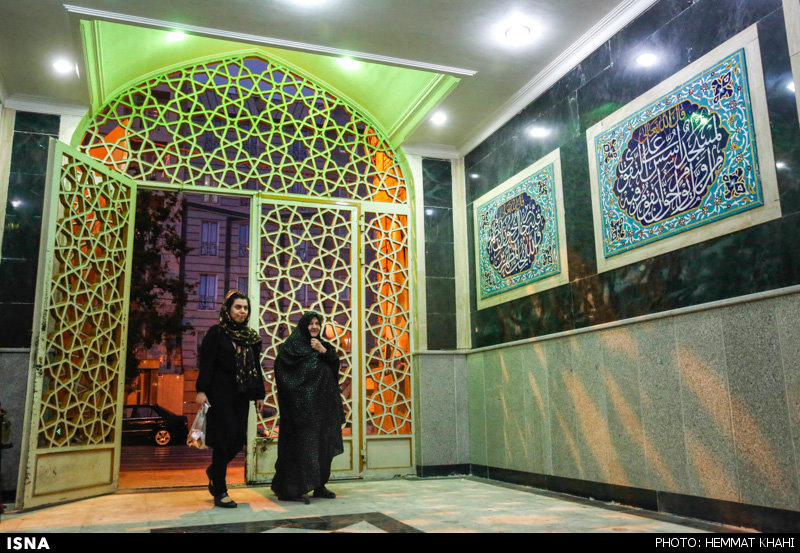 آیین معنوی اعتکاف در تهران