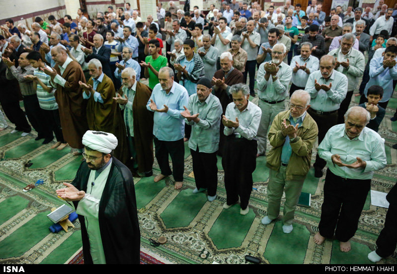 آیین معنوی اعتکاف در تهران