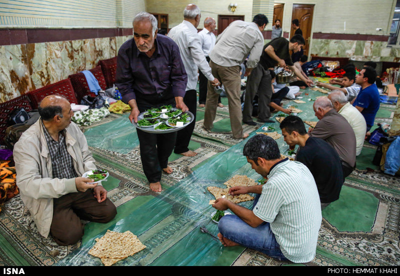 آیین معنوی اعتکاف - تهران
