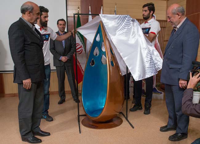 تندیس آب رونمایی شد