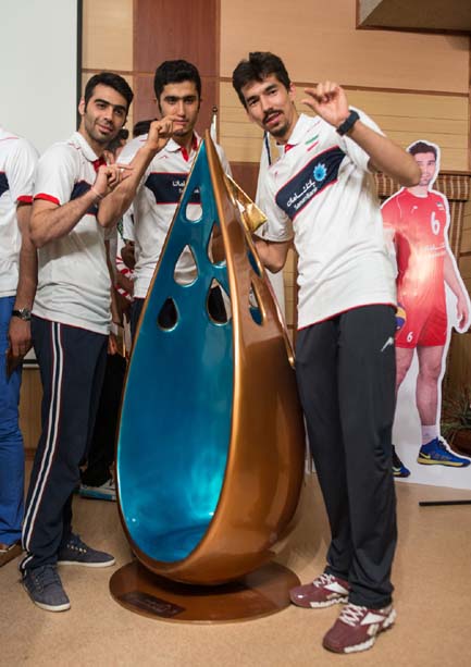 تندیس آب رونمایی شد