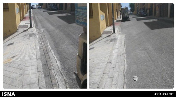 ابتکار رفتگر اسپانیایی