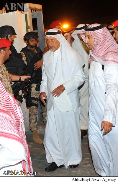 سعود الفیصل دفن شد