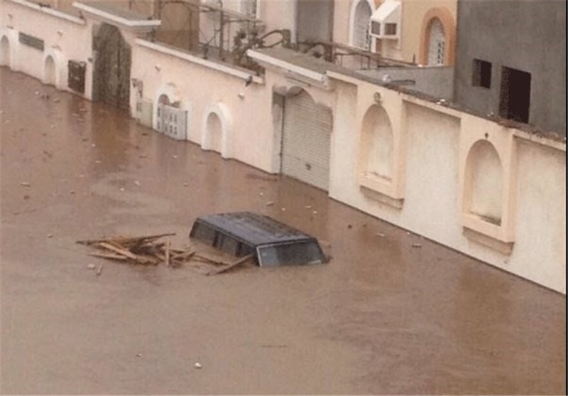 جده زیر آب رفت