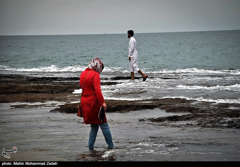 مسافران نوروزی در چابهار