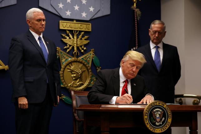 Trump suspends entry from seven countries