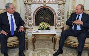 نتانیاهو با پوتین دیدار می کند