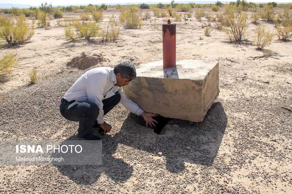 نشست زمین در سمنان