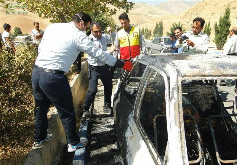 ماجرای جسد سوخته در پراید