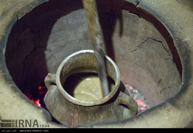 پخت حلیم نذری