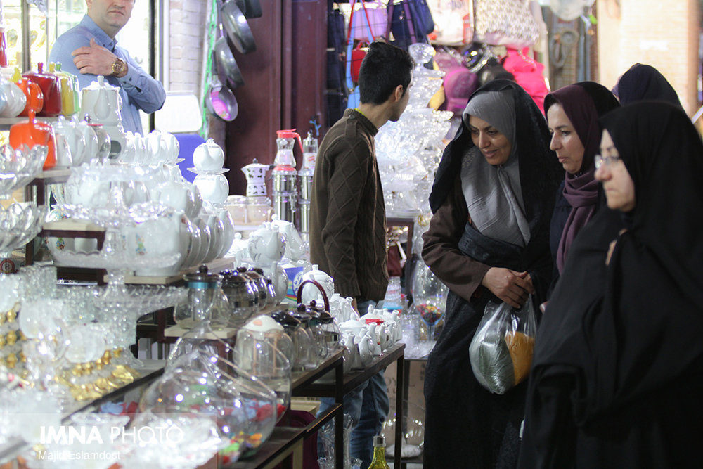 حال و هوای بازار اصفهان قبل از نوروز
